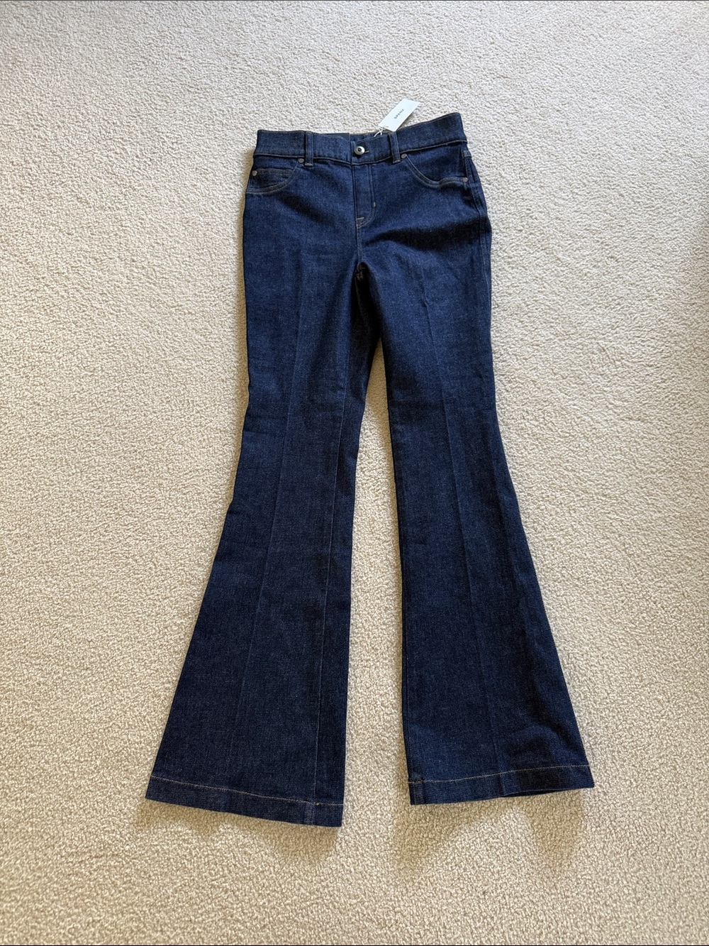 Spanx Women’s Dark Blue Flared Jeans